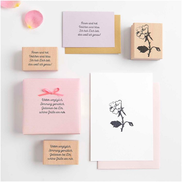 Produktbild: Stempel La Vie en Rose, Rose
