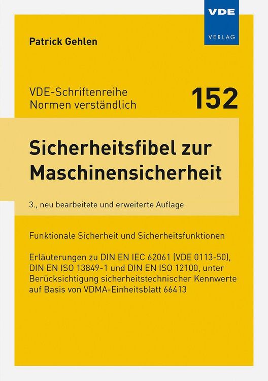 Produktbild: Sicherheitsfibel zur Maschinensicherheit