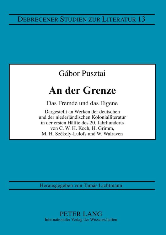 Produktbild: An der Grenze
