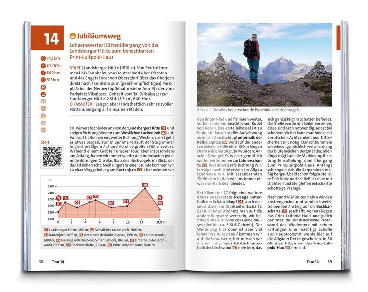 Produktbild: KOMPASS Wanderf&uuml;hrer Tannheimer Tal von Nesselw&auml;ngle bis Jungholz, 50 Touren mit Extra-Tourenkarte
