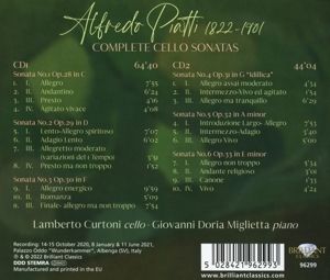 Produktbild: Piatti:Complete Cello Sonatas