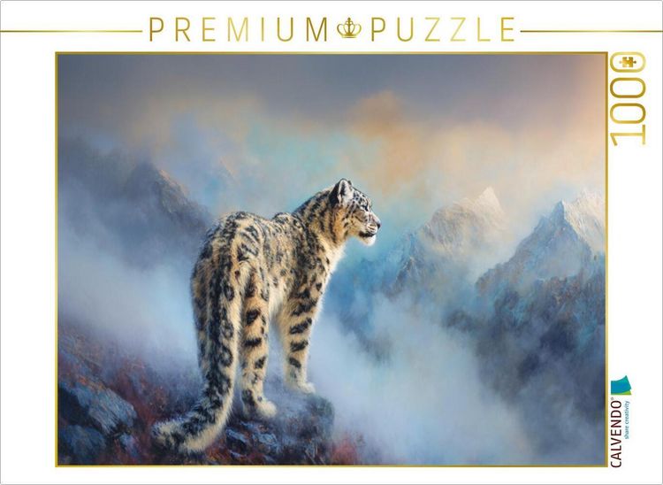 Produktbild: CALVENDO Puzzle K&ouml;nigin auf kaltem Thron | 1000 Teile Lege-Gr&ouml;&szlig;e 64x48cm Foto-Puzzle f&uuml;r gl&uuml;ckliche Stunden