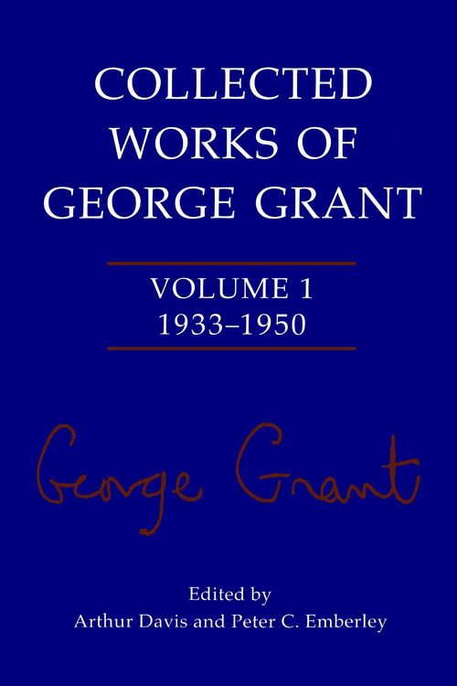 Produktbild: Collected Works of George Grant