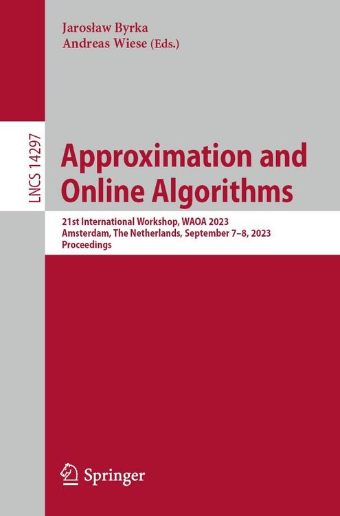 Produktbild: Approximation and Online Algorithms