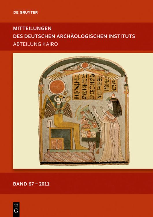 Produktbild: Mitteilungen des Deutschen Arch&auml;ologischen Instituts, Abteilung Kairo / 2011