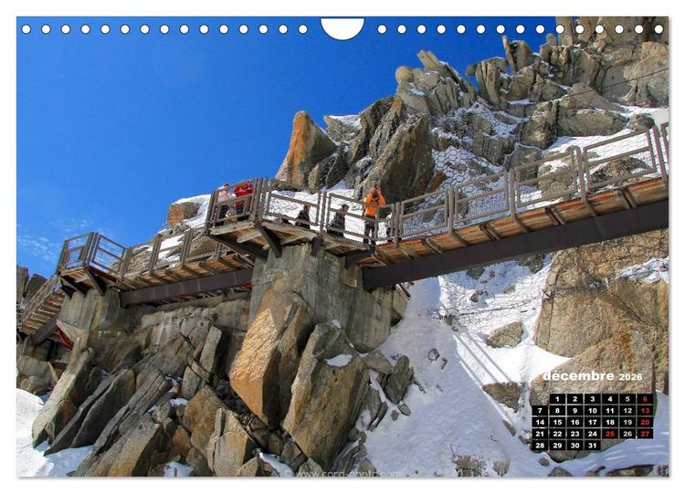 Produktbild: Les paysages de montagne Haute-Savoie (Calendrier mural 2026 DIN A4 vertical), CALVENDO calendrier mensuel