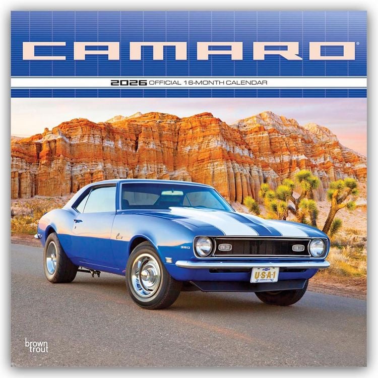 Produktbild: Camaro – Chevrolet Camaro 2026 – 16-Monatskalender