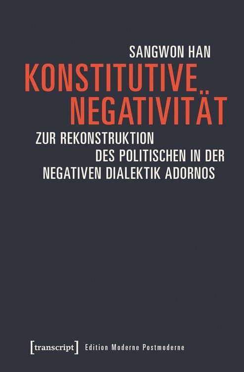 Bild vom Artikel Konstitutive Negativität vom Autor Sangwon Han