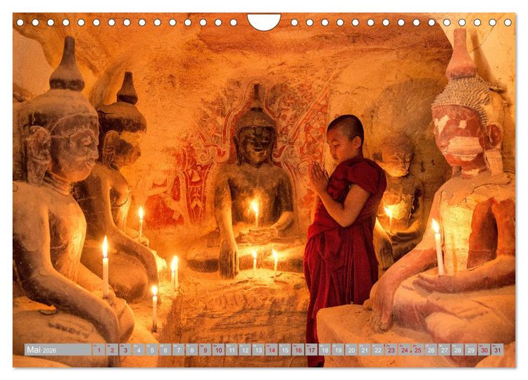 Produktbild: Spirit of Asia - Im Reich der guten Geister (Wandkalender 2026 DIN A4 quer), CALVENDO Monatskalender