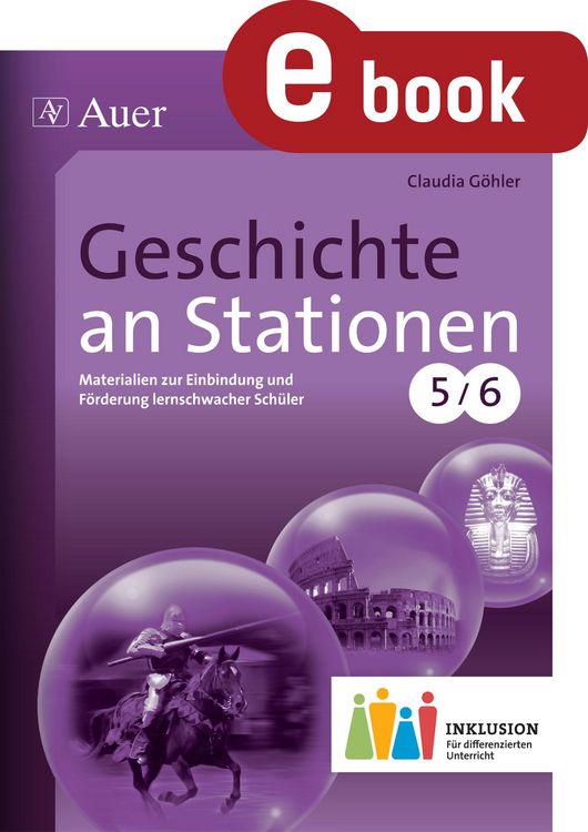 Produktbild: Geschichte an Stationen 5-6 Inklusion
