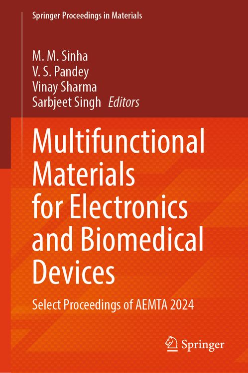 Produktbild: Multifunctional Materials for Electronics and Biomedical Devices