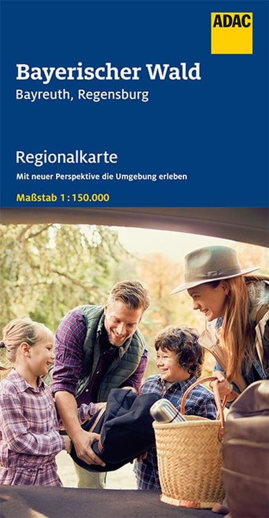 Produktbild: ADAC Regionalkarte Blatt 13 Bayerischer Wald 1:150 000