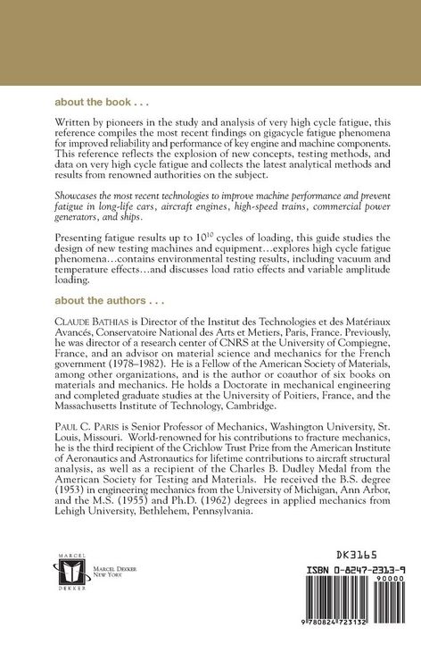Produktbild: Gigacycle Fatigue in Mechanical Practice
