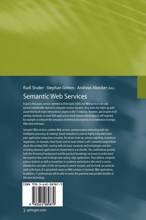 Produktbild: Semantic Web Services