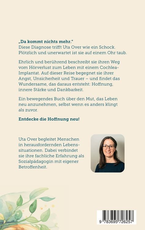 Produktbild: H&ouml;ren verloren, Hoffnung gefunden