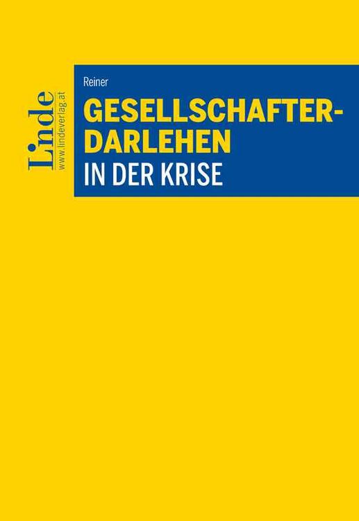 Produktbild: Gesellschafterdarlehen in der Krise
