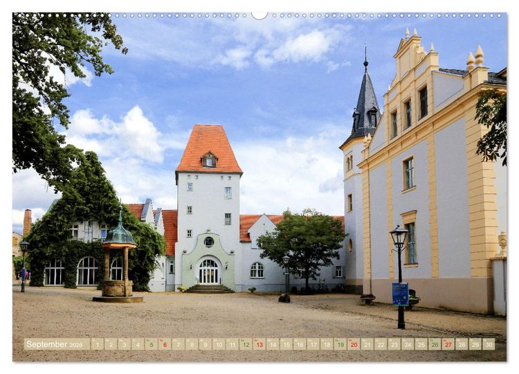 Produktbild: Brandenburg - Sch&ouml;ne Ausflugsziele n&ouml;rdlich von Berlin (Wandkalender 2026 DIN A2 quer), CALVENDO Monatskalender