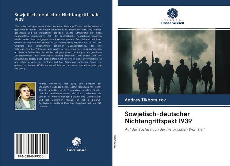 Produktbild: Sowjetisch-deutscher Nichtangriffspakt 1939