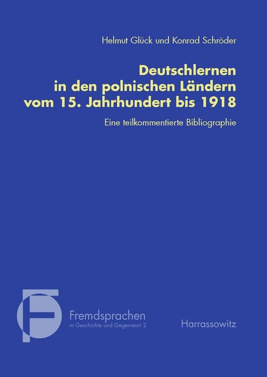 Produktbild: Deutschlernen in den polnischen L&auml;ndern vom 15. Jahrhundert bis 1918