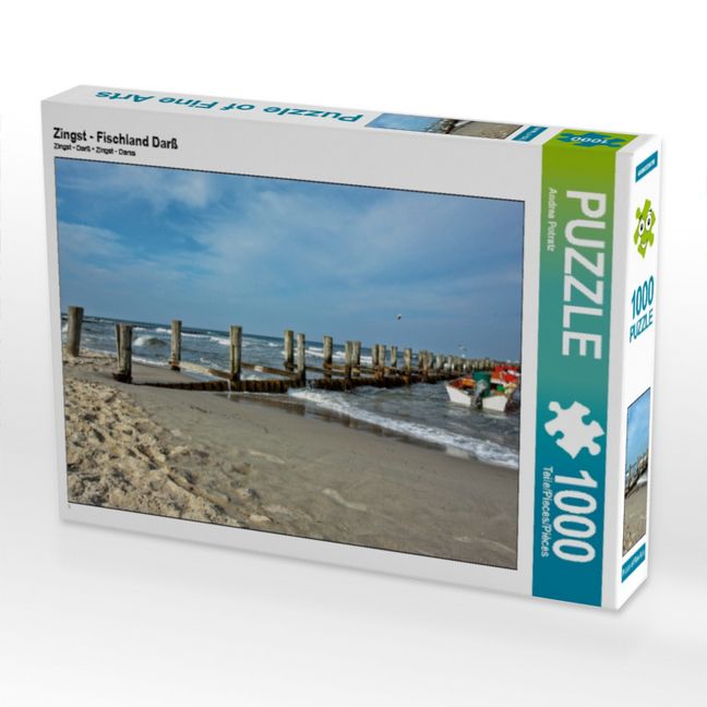 Produktbild: CALVENDO Puzzle Zingst - Fischland Dar&szlig; 1000 Teile Puzzle quer | 1000 Teile Lege-Gr&ouml;&szlig;e 64 &times; 48 cm Foto-Puzzle f&uuml;r gl&uuml;ckliche Stunden