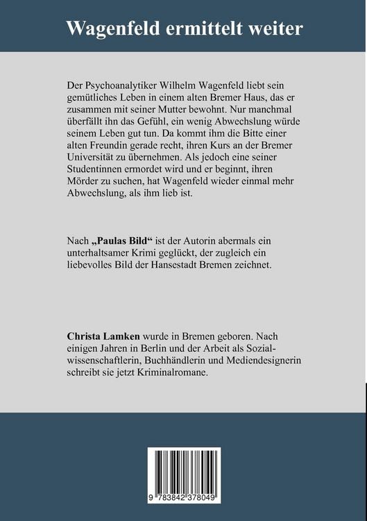 Produktbild: Wagenfeld ermittelt weiter