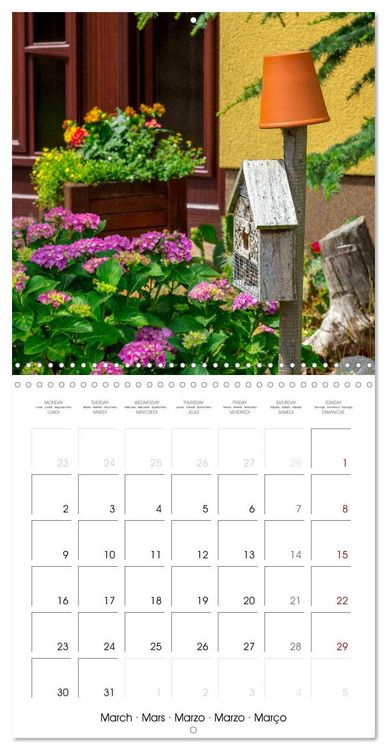 Produktbild: Harriette`s sweet garden (Wall Calendar 2026 12 &times; 12 Inch) CALVENDO 12 Month Wall Calendar