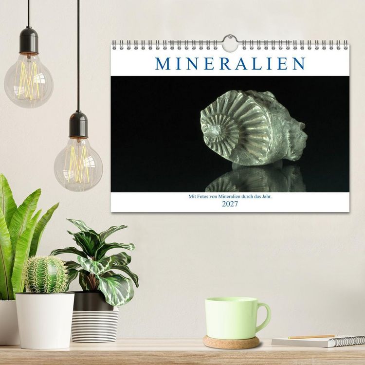 Produktbild: Mineralien (Wandkalender 2027 DIN A4 quer), CALVENDO Monatskalender