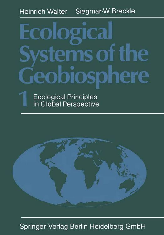 Produktbild: Ecological Systems of the Geobiosphere