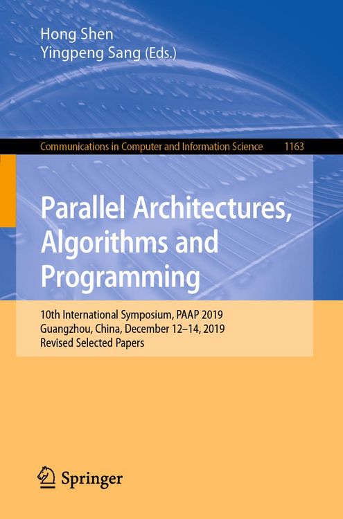 Produktbild: Parallel Architectures, Algorithms and Programming