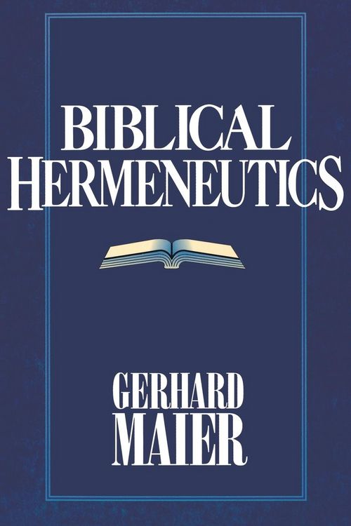 Produktbild: Biblical Hermeneutics