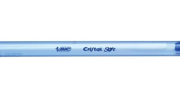 Produktbild: BIC Kugelschreiber Cristal Soft 0.45mm blau, 4er Set