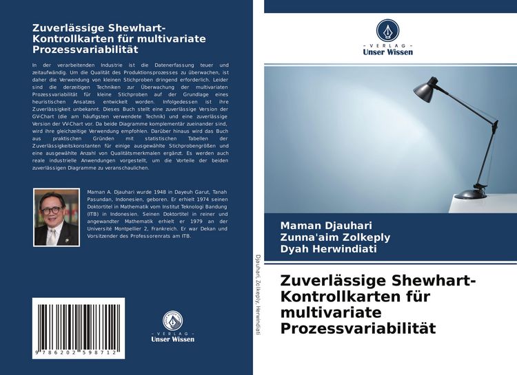 Produktbild: Zuverl&auml;ssige Shewhart-Kontrollkarten f&uuml;r multivariate Prozessvariabilit&auml;t