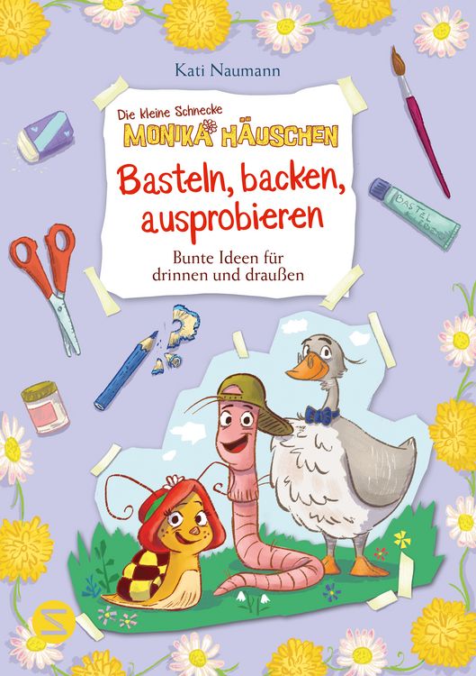 Produktbild: Die kleine Schnecke Monika H&auml;uschen: Basteln, backen, ausprobieren - Bunte Ideen f&uuml;r drinnen und drau&szlig;en