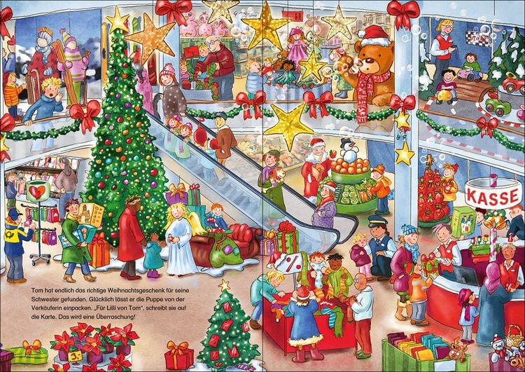Produktbild: Mein liebstes Weihnachts-Wimmelbuch