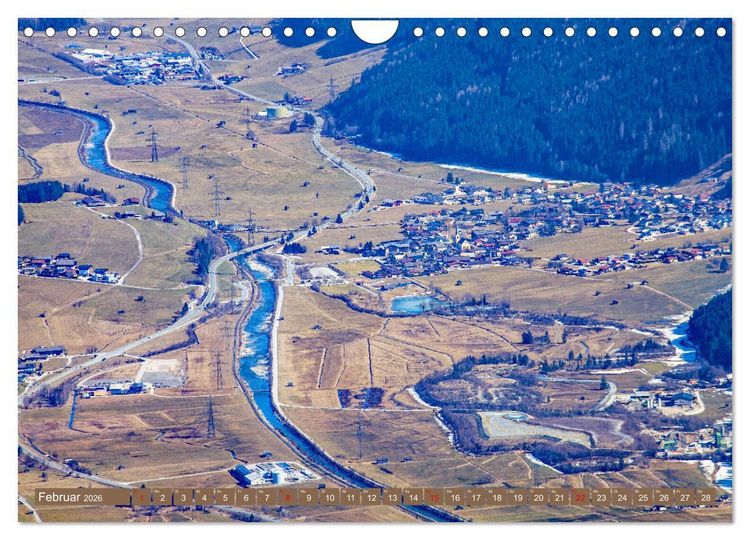 Produktbild: Es flie&szlig;t die Salzach (Wandkalender 2026 DIN A4 quer), CALVENDO Monatskalender