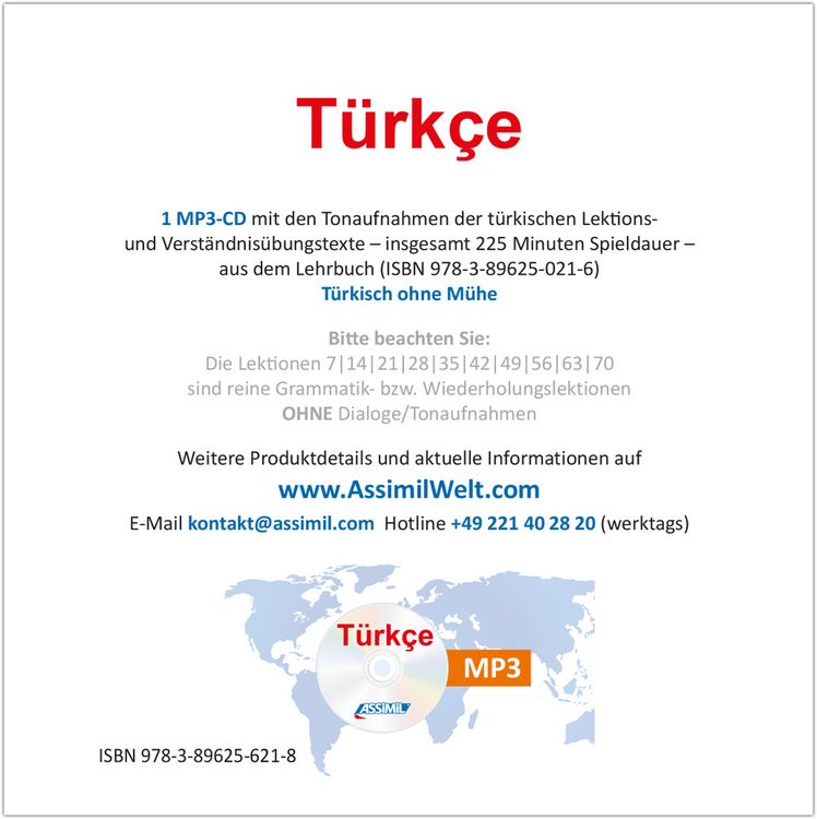 Produktbild: ASSiMiL T&uuml;rkisch ohne M&uuml;he - MP3-CD
