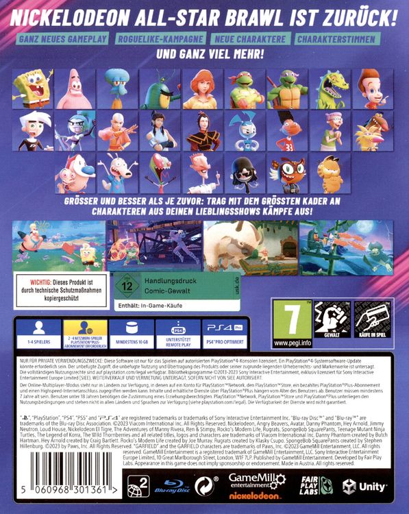Nickelodeon - All-Star Brawl 2