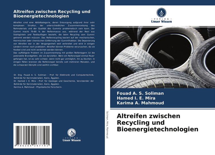 Produktbild: Altreifen zwischen Recycling und Bioenergietechnologien