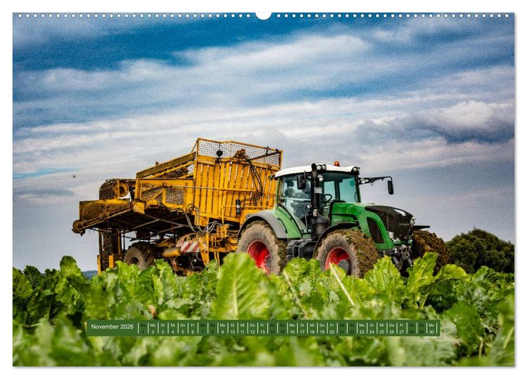 Produktbild: Landwirtschaft - Giganten im Feld (Wandkalender 2026 DIN A2 quer), CALVENDO Monatskalender