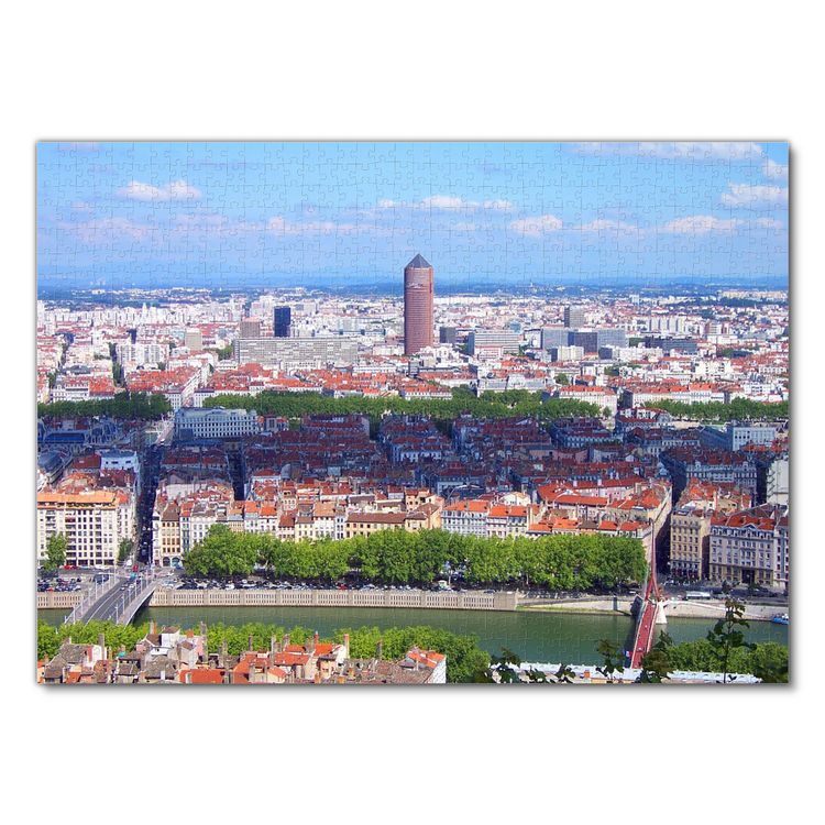 Produktbild: Lais Puzzle Lyon 1000 Teile
