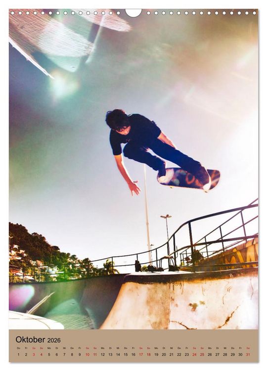 Produktbild: Skateboarding - einfach Spa&szlig; (Wandkalender 2026 DIN A3 hoch), CALVENDO Monatskalender