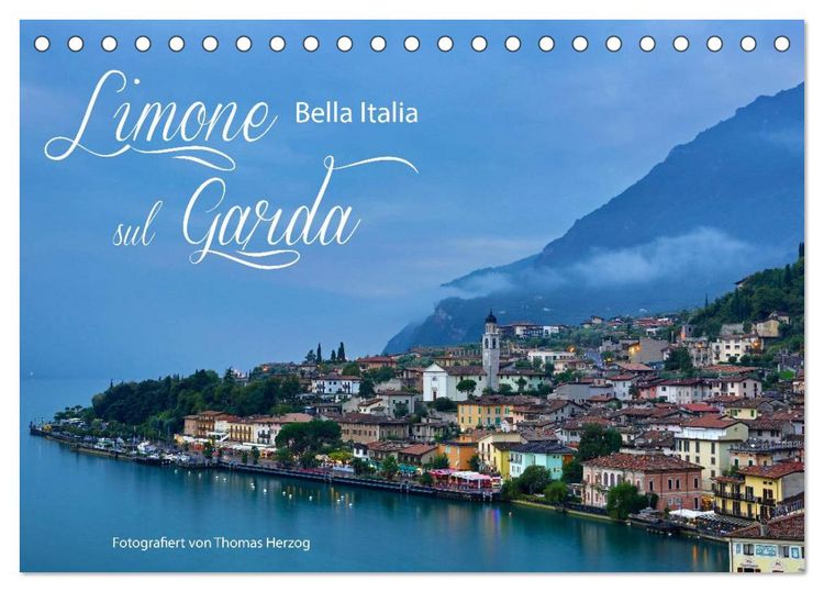 Produktbild: Limone sul Garda - Bella Italia (Tischkalender 2026 DIN A5 quer), CALVENDO Monatskalender