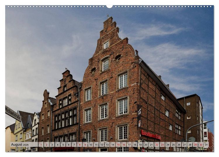 Produktbild: Hansestadt Neuss (hochwertiger Premium Wandkalender 2026 DIN A2 quer), Kunstdruck in Hochglanz