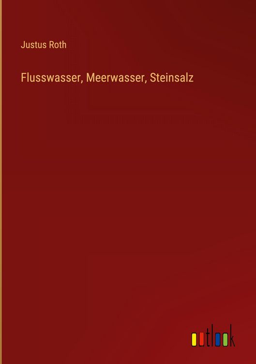 Produktbild: Flusswasser, Meerwasser, Steinsalz