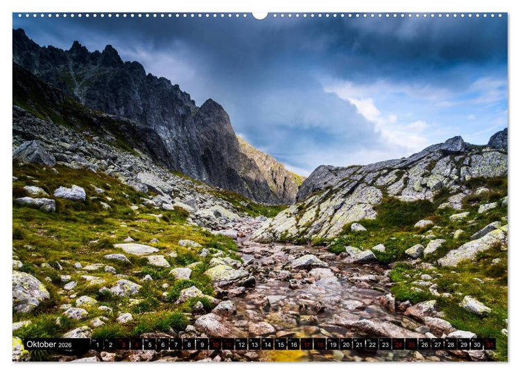 Produktbild: Tatra. Polen und Slowakei (Wandkalender 2026 DIN A2 quer), CALVENDO Monatskalender