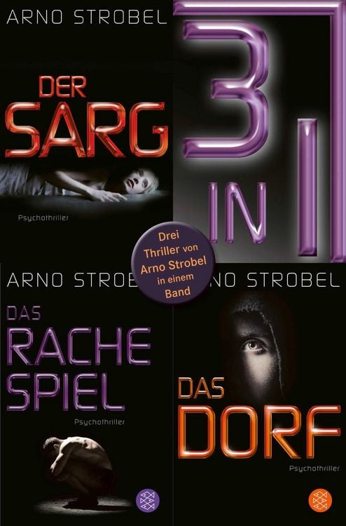 Produktbild: Der Sarg / Das Rachespiel / Das Dorf - Drei Strobel-Thriller in einem Band