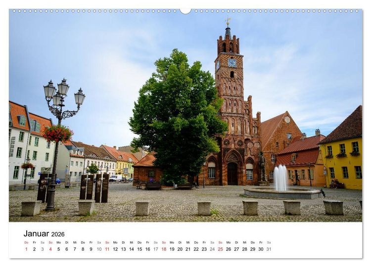 Produktbild: Ein Blick auf Brandenburg an der Havel (hochwertiger Premium Wandkalender 2026 DIN A2 quer), Kunstdruck in Hochglanz