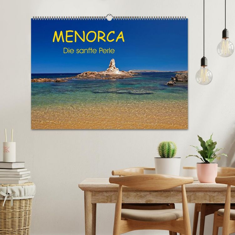 Produktbild: MENORCA - Die sanfte Perle (Wandkalender 2026 DIN A2 quer), CALVENDO Monatskalender