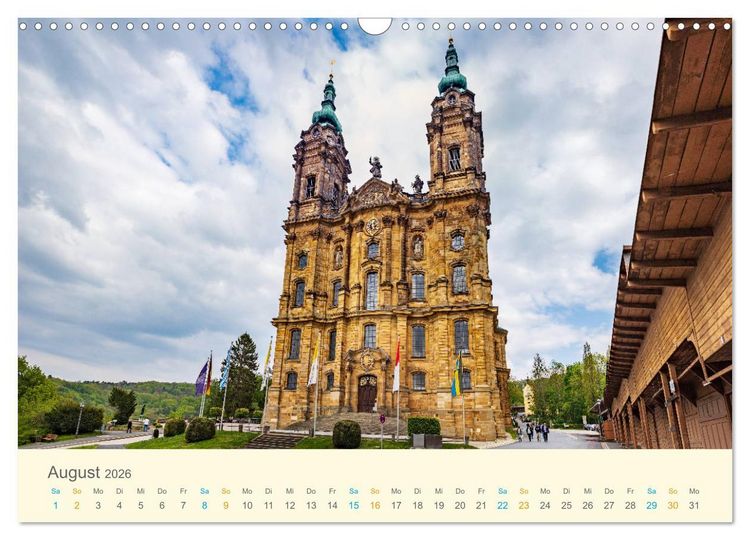 Produktbild: Lichtenfels - die Deutsche Korbstadt (Wandkalender 2026 DIN A3 quer), CALVENDO Monatskalender