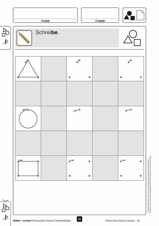 Produktbild: Mathe - na klar! Pr&auml;numerik: Formen